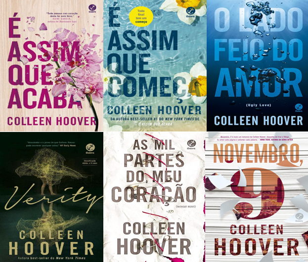 Livros da autora Colleen Hoover
